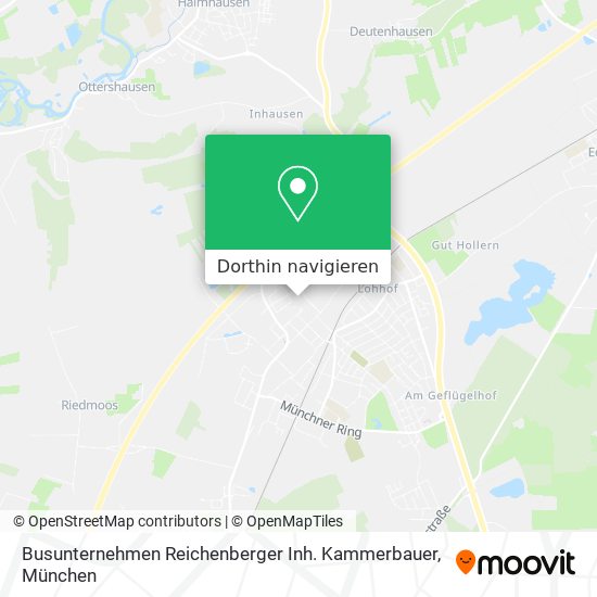Busunternehmen Reichenberger Inh. Kammerbauer Karte