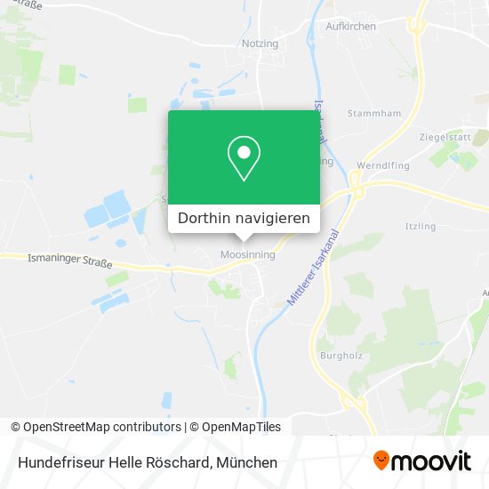 Hundefriseur Helle Röschard Karte