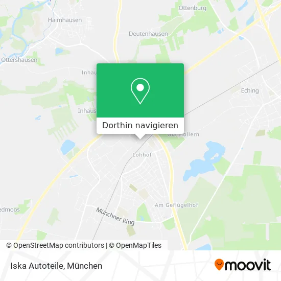 Iska Autoteile Karte