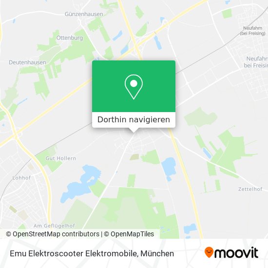 Emu Elektroscooter Elektromobile Karte