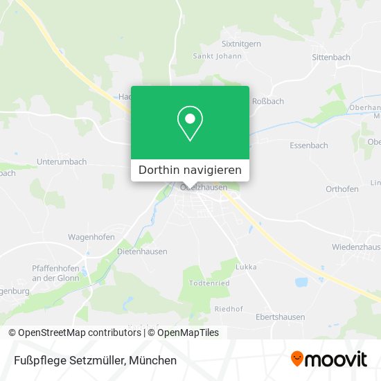 Fußpflege Setzmüller Karte