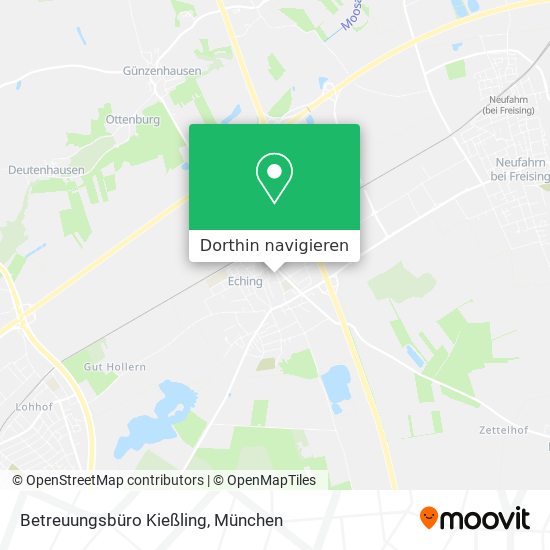 Betreuungsbüro Kießling Karte
