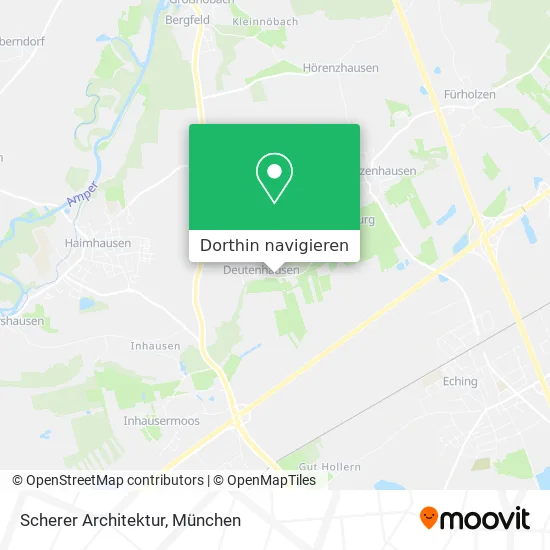 Scherer Architektur Karte