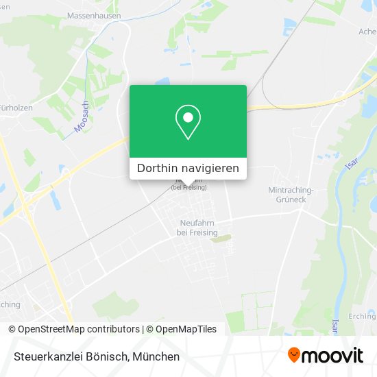 Steuerkanzlei Bönisch Karte