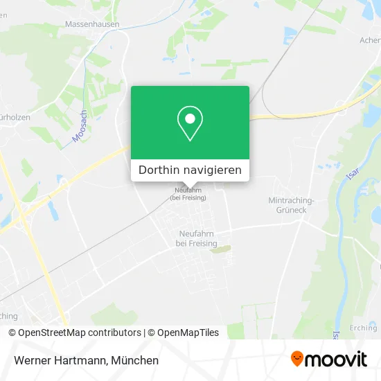 Werner Hartmann Karte