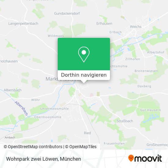 Wohnpark zwei Löwen Karte