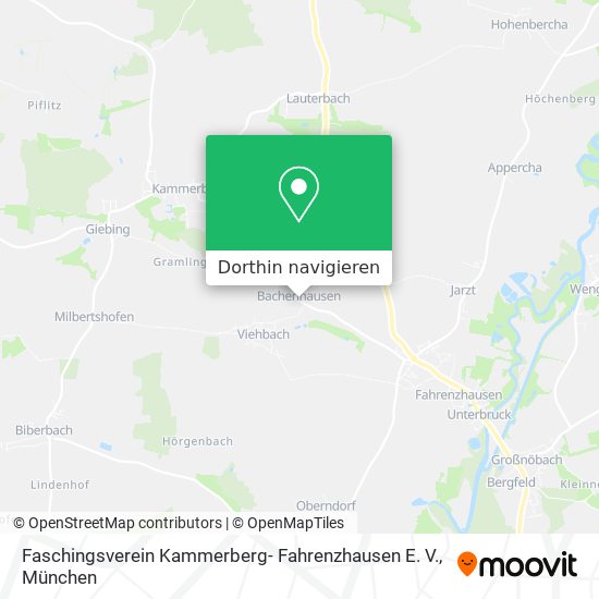 Faschingsverein Kammerberg- Fahrenzhausen E. V. Karte