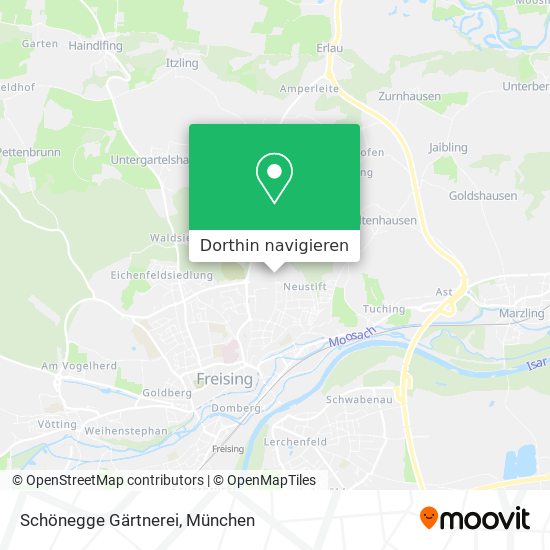 Schönegge Gärtnerei Karte