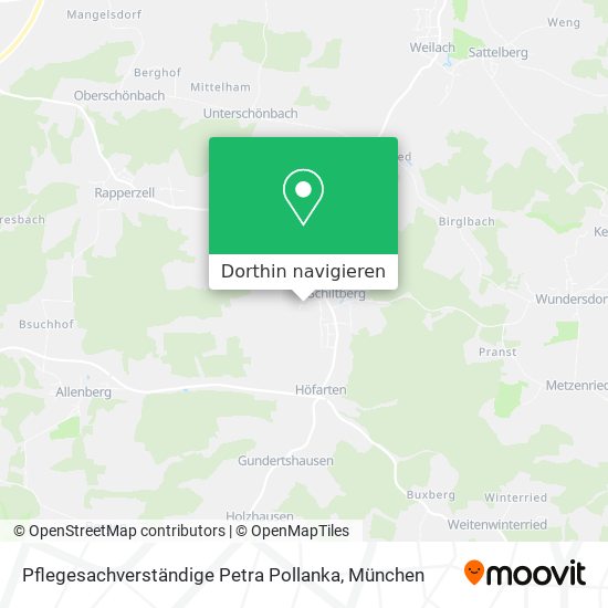 Pflegesachverständige Petra Pollanka Karte