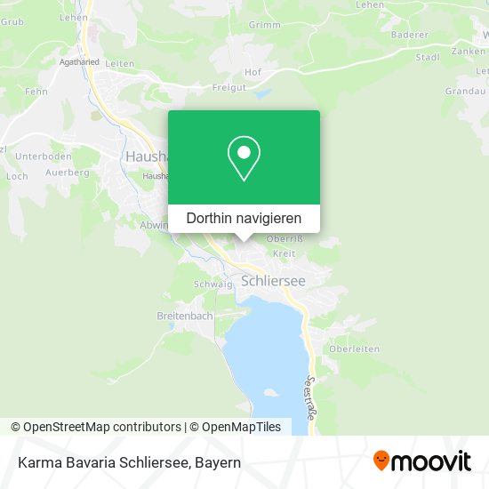 Karma Bavaria Schliersee Karte