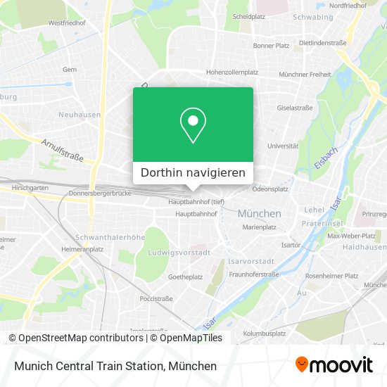 Munich Central Train Station Karte