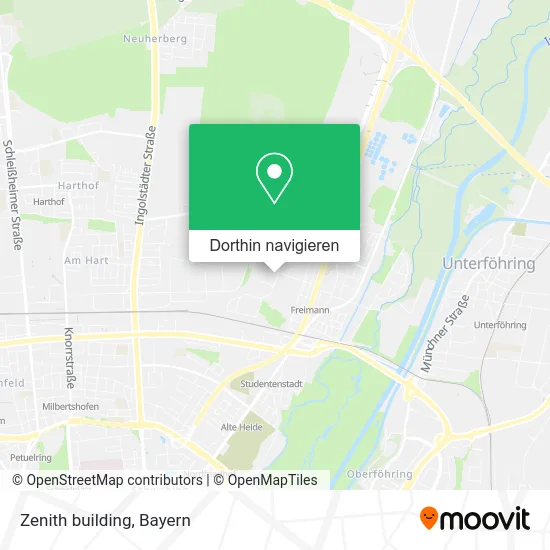 Zenith building Karte