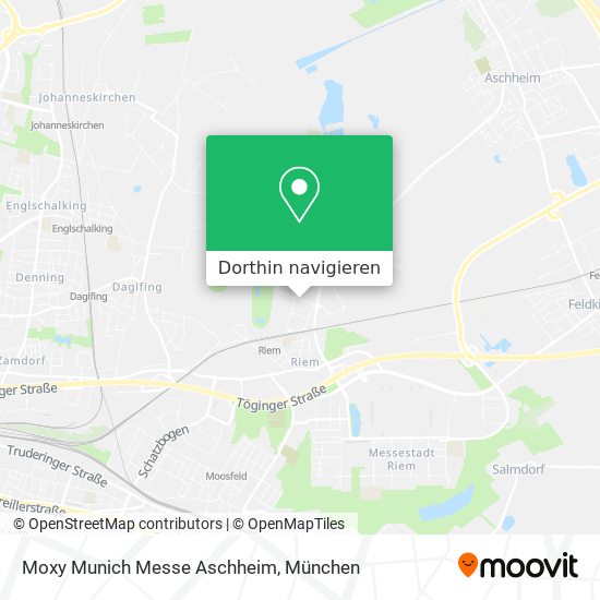 Moxy Munich Messe Aschheim Karte