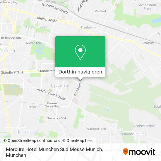 Mercure Hotel München Süd Messe Munich Karte