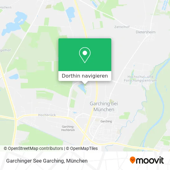 Garchinger See Garching Karte