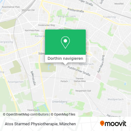 Atos Starmed Physiotherapie Karte