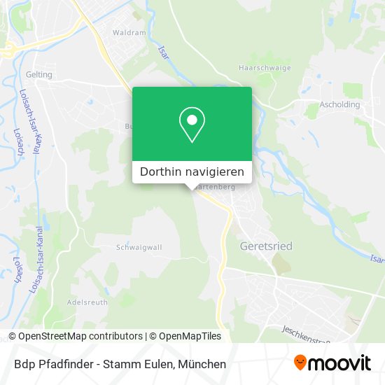 Bdp Pfadfinder - Stamm Eulen Karte