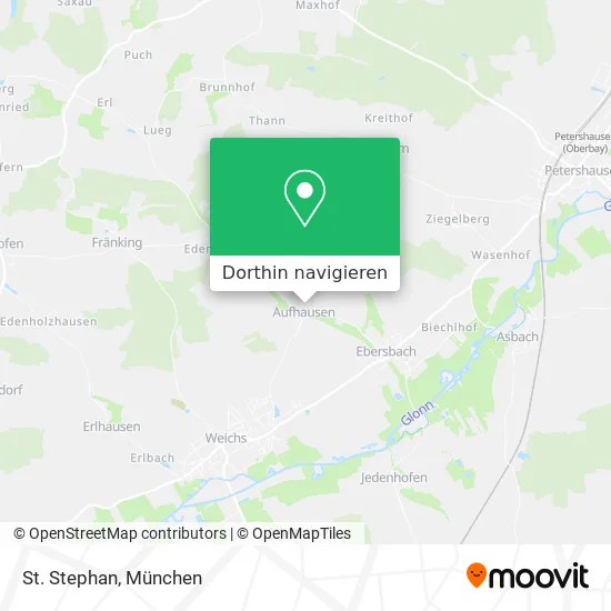 St. Stephan Karte
