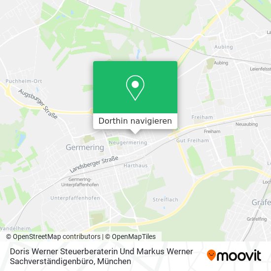 Doris Werner Steuerberaterin Und Markus Werner Sachverständigenbüro Karte