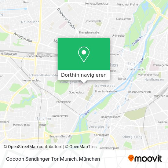 Cocoon Sendlinger Tor Munich Karte