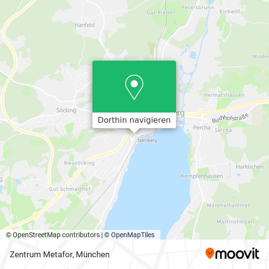 Zentrum Metafor Karte