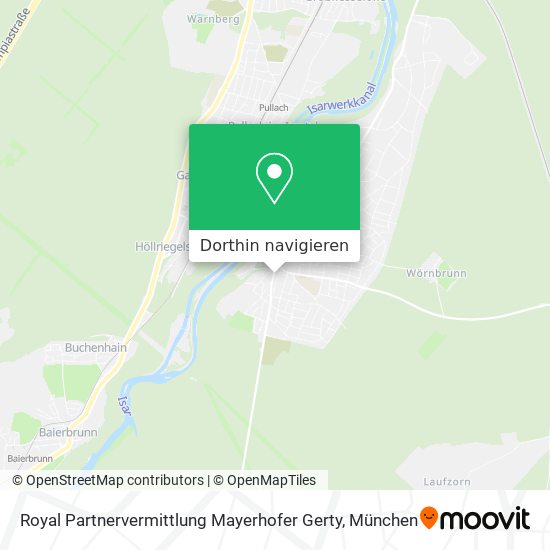 Royal Partnervermittlung Mayerhofer Gerty Karte