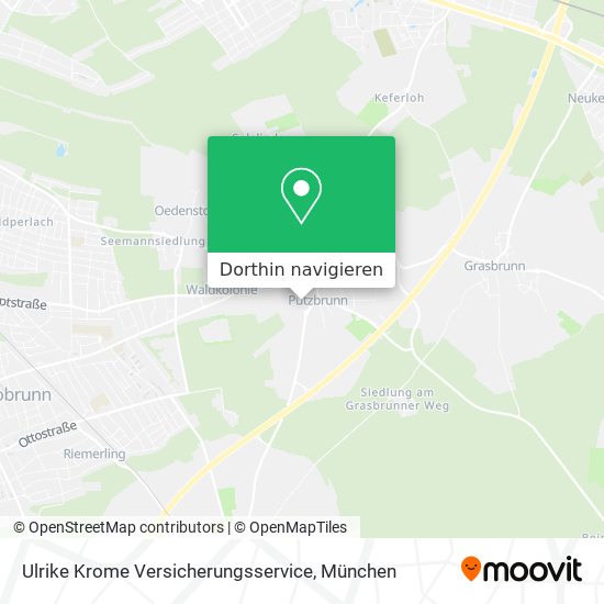 Ulrike Krome Versicherungsservice Karte