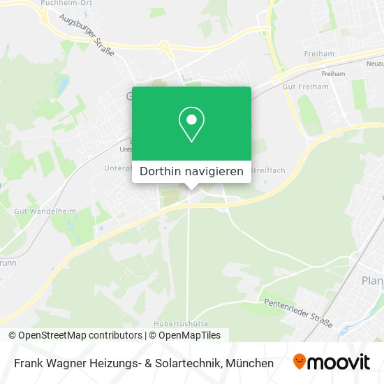 Frank Wagner Heizungs- & Solartechnik Karte