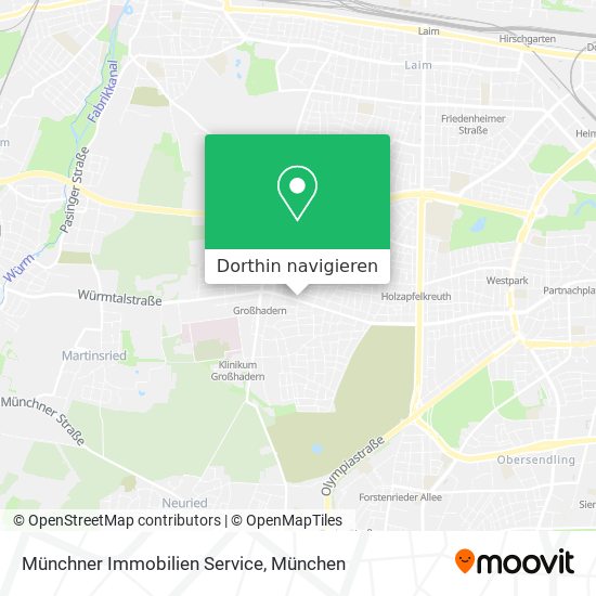 Münchner Immobilien Service Karte