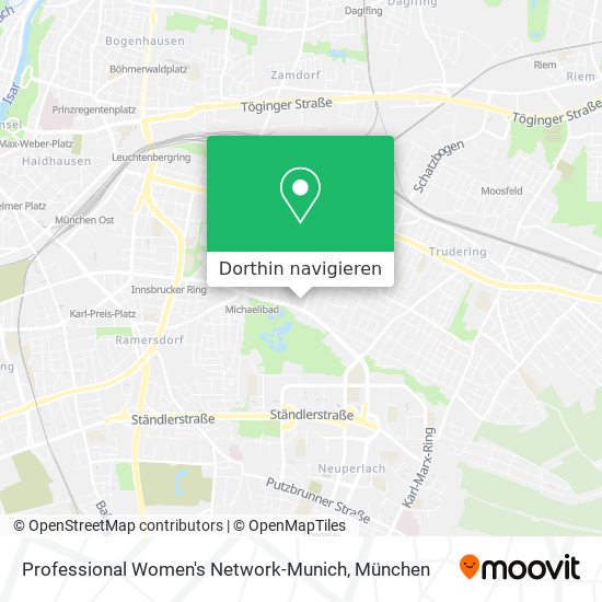 Professional Women's Network-Munich Karte