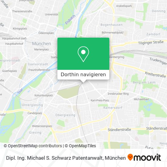 Dipl. Ing. Michael S. Schwarz Patentanwalt Karte