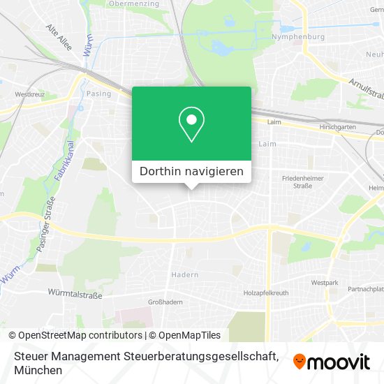 Steuer Management Steuerberatungsgesellschaft Karte