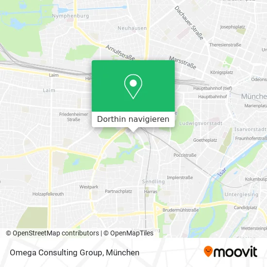 Omega Consulting Group Karte