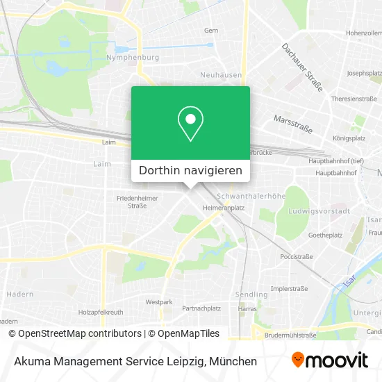 Akuma Management Service Leipzig Karte