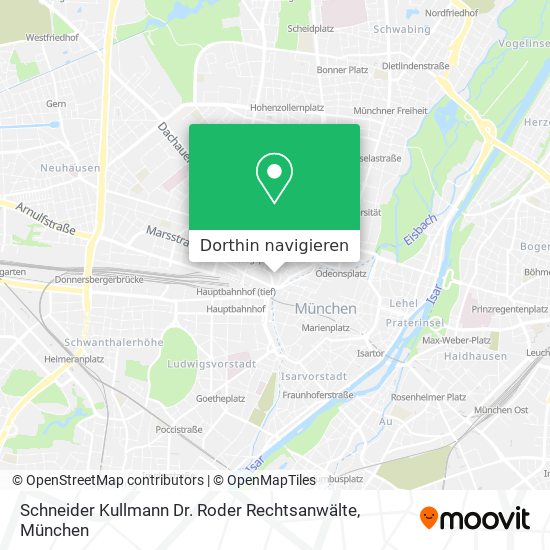 Schneider Kullmann Dr. Roder Rechtsanwälte Karte