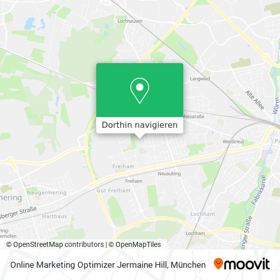 Online Marketing Optimizer Jermaine Hill Karte