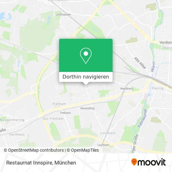 Restaurnat Innspire Karte