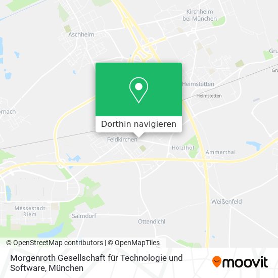 Morgenroth Gesellschaft für Technologie und Software Karte