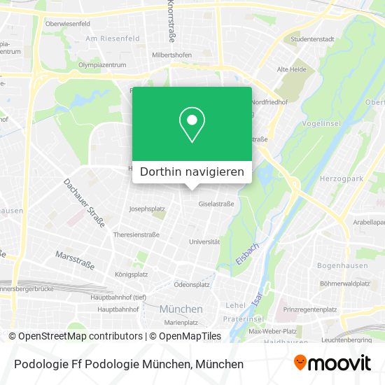 Podologie Ff Podologie München Karte