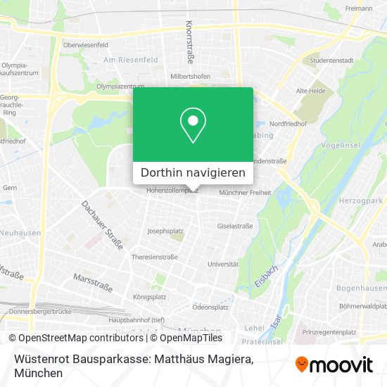 Wüstenrot Bausparkasse: Matthäus Magiera Karte