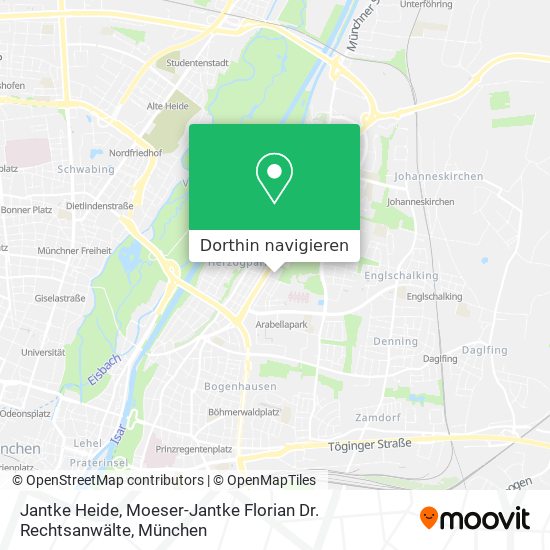 Jantke Heide, Moeser-Jantke Florian Dr. Rechtsanwälte Karte