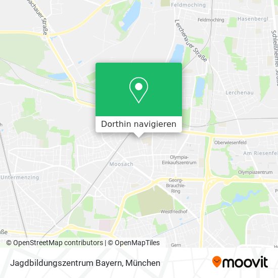 Jagdbildungszentrum Bayern Karte