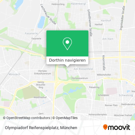 Olympiadorf Reifenspielplatz Karte