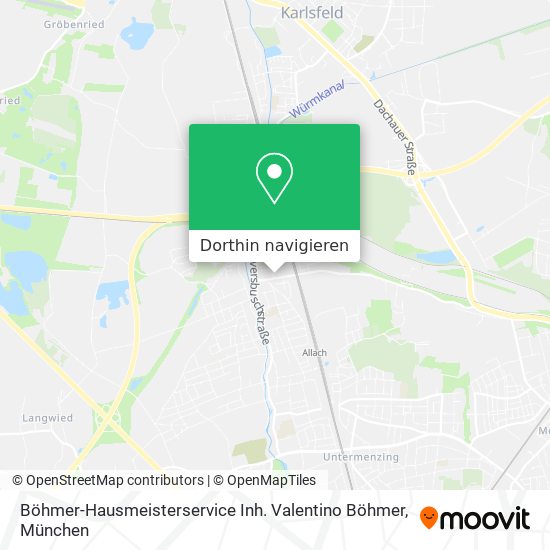 Böhmer-Hausmeisterservice Inh. Valentino Böhmer Karte