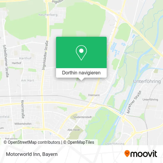 Motorworld Inn Karte
