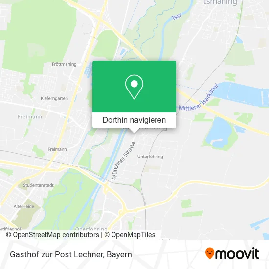 Gasthof zur Post Lechner Karte