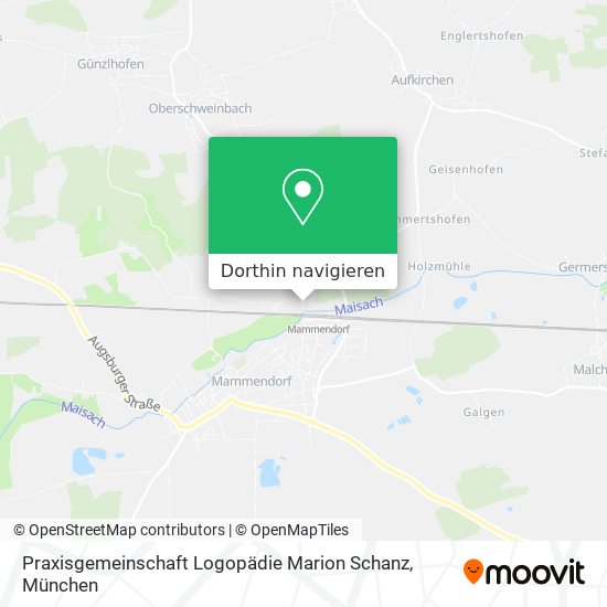 Praxisgemeinschaft Logopädie Marion Schanz Karte