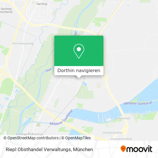 Riepl Obsthandel Verwaltungs Karte