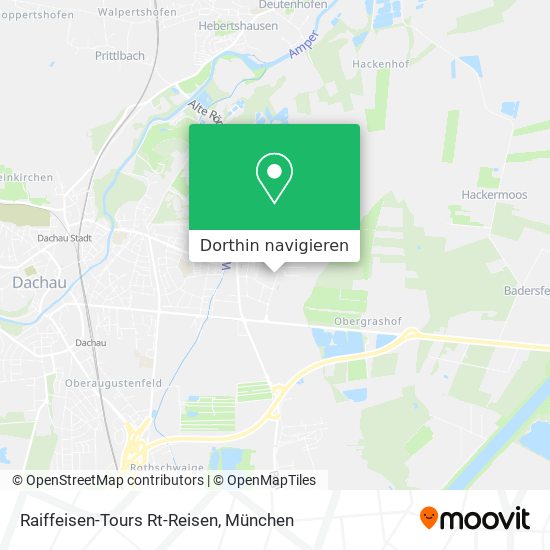 Raiffeisen-Tours Rt-Reisen Karte