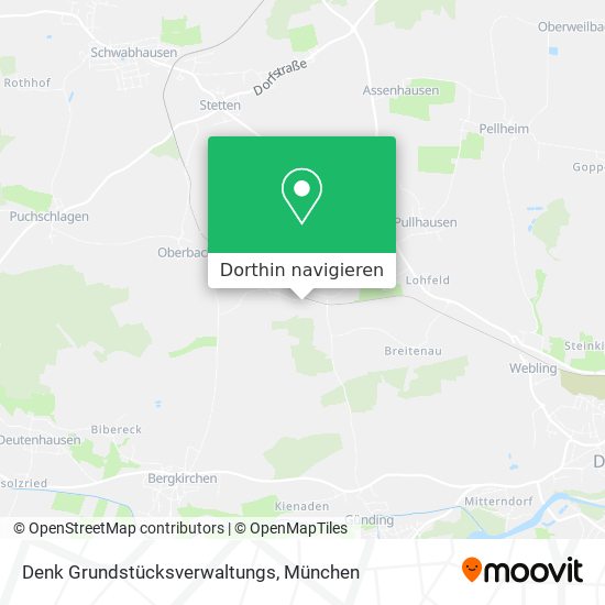 Denk Grundstücksverwaltungs Karte